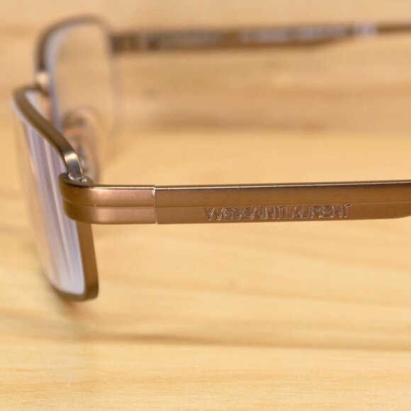 Yves Saint Laurent YSL 2232 NHP 53/19 140 Unisex Eyeglasses Frame, Made in Italy - Picture 5 of 11